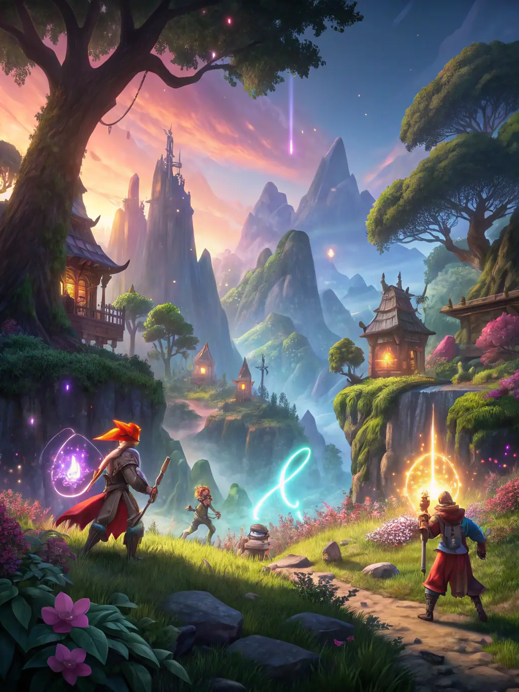 A dynamic screenshot from a game, illustrating innovative game design elements and engaging gameplay mechanics developed by IG Studio.